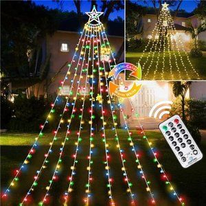 Color Changing Christmas Tree Lights (Multicolor to Warm White), 350 LED Lights